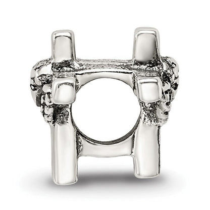 Sterlingsilber Reflections Kinder Engel Kreuz Perle