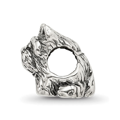 Sterlingsilber Reflections Scottish Terrier Hund Perle