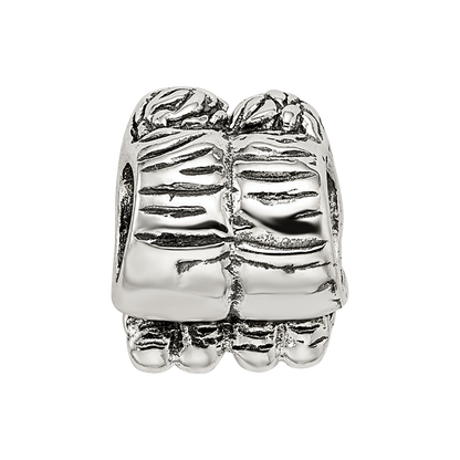 Sterlingsilber Reflections Zwei Kinder Perle