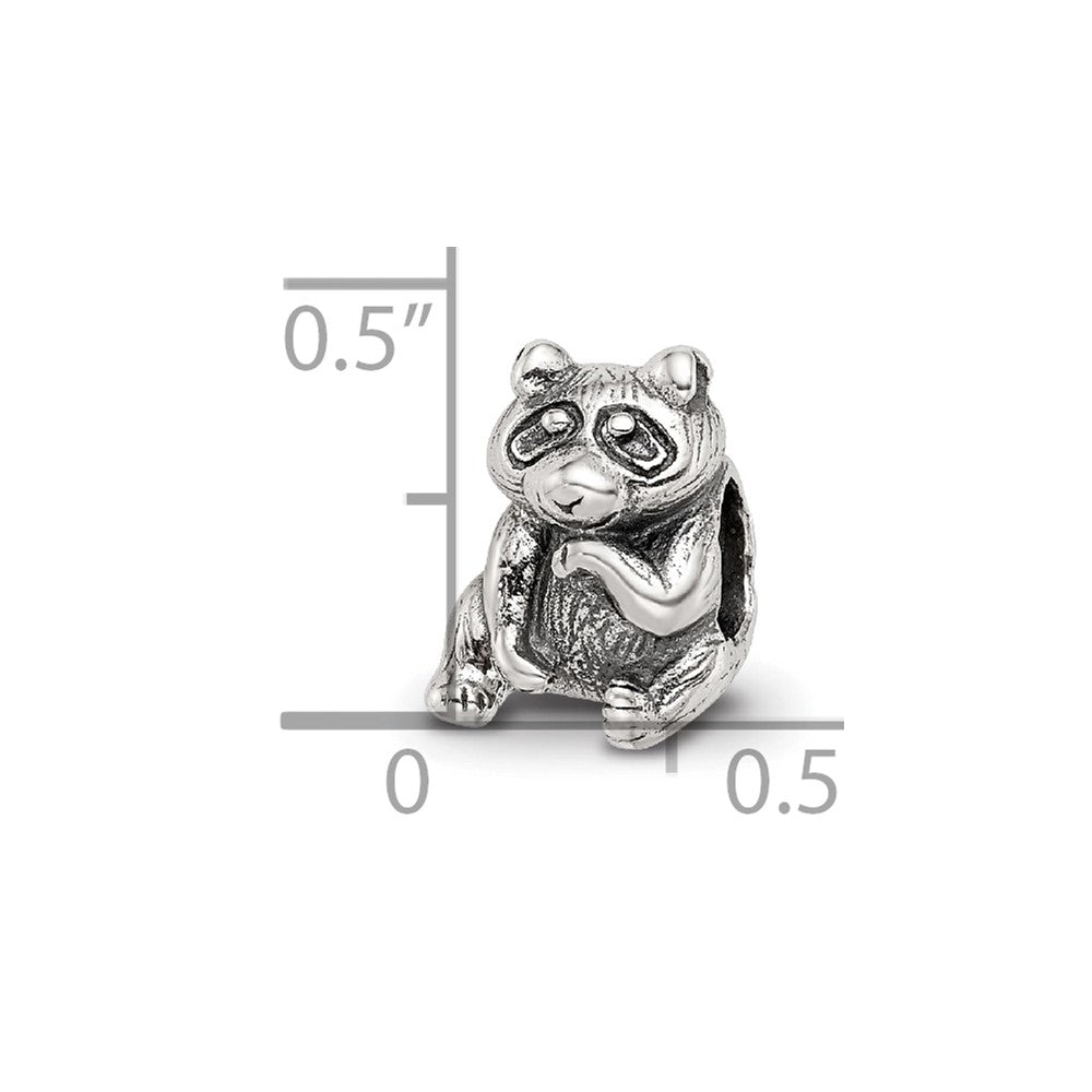 Sterlingsilber Reflections Racoon Perle