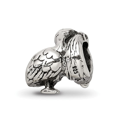 Sterlingsilber Reflections Stork Perle