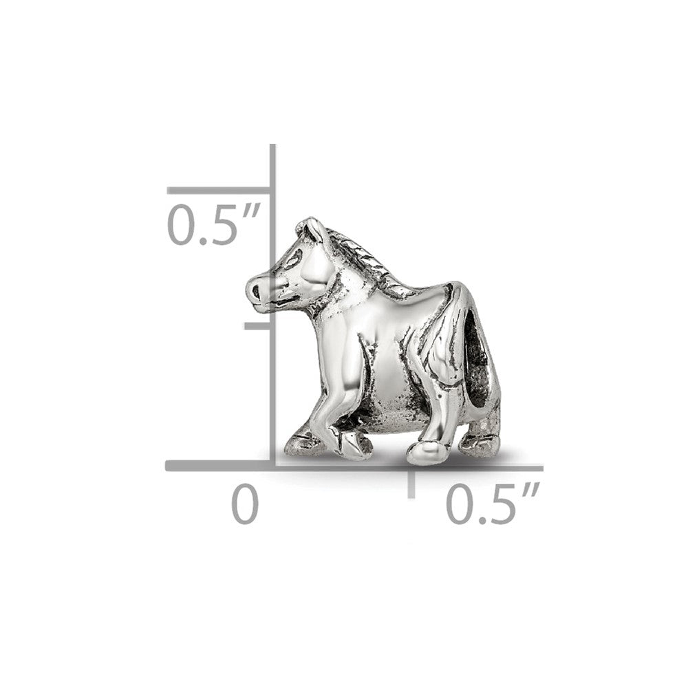 Sterlingsilber Reflections Pferd Perle