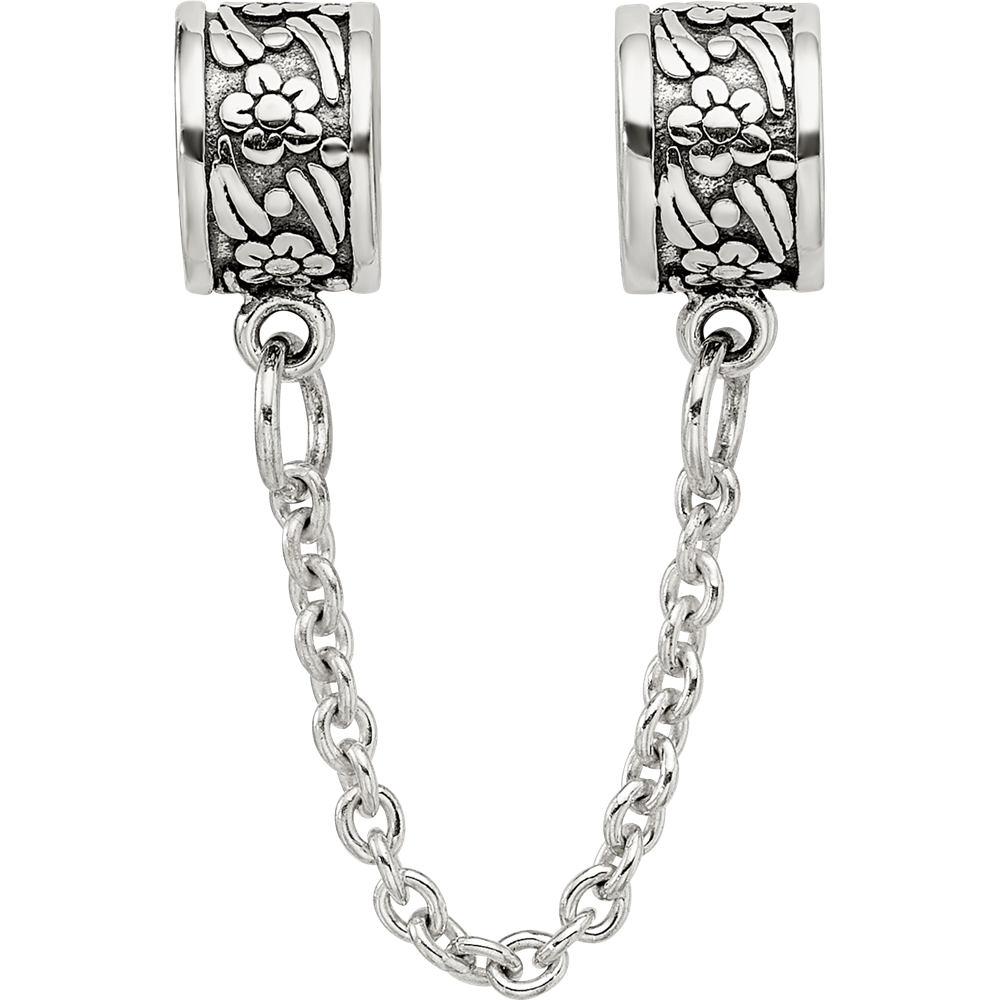 Sterlingsilber Reflections Security Kette Blumen Perle