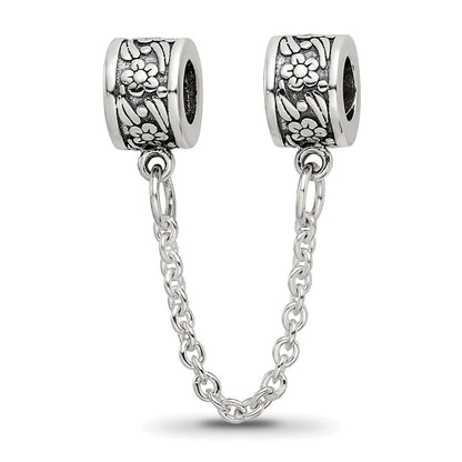 Sterlingsilber Reflections Security Kette Blumen Perle