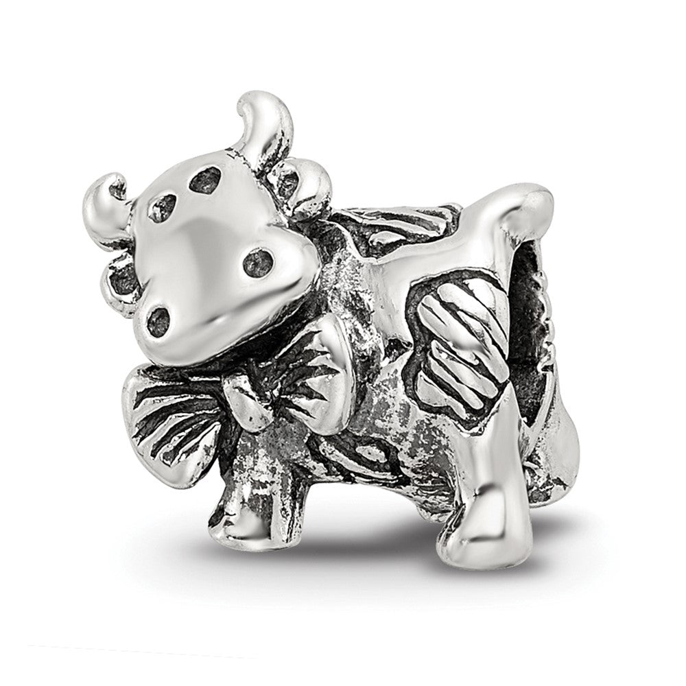 Sterlingsilber Reflections Dairy Cow Perle