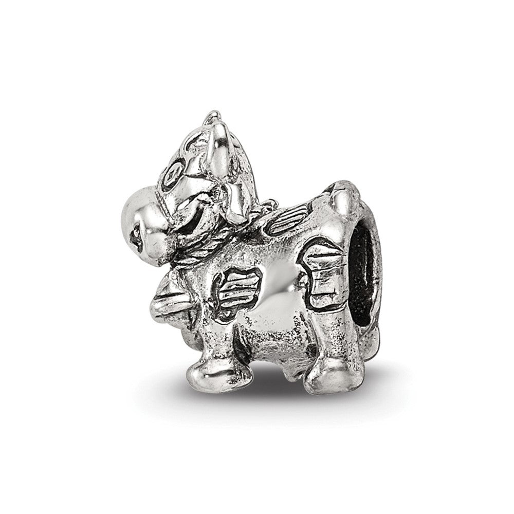 Sterlingsilber Reflections Kinder Cow mit Bell Perle