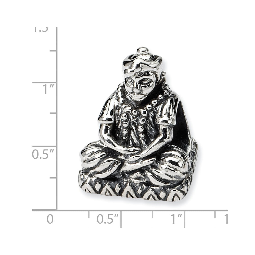Sterlingsilber Reflections Buddha Perle