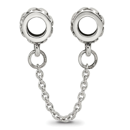Sterlingsilber Reflections Security Kette Herz Perle