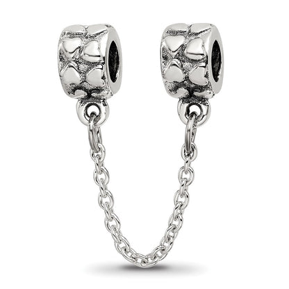 Sterlingsilber Reflections Security Kette Herz Perle