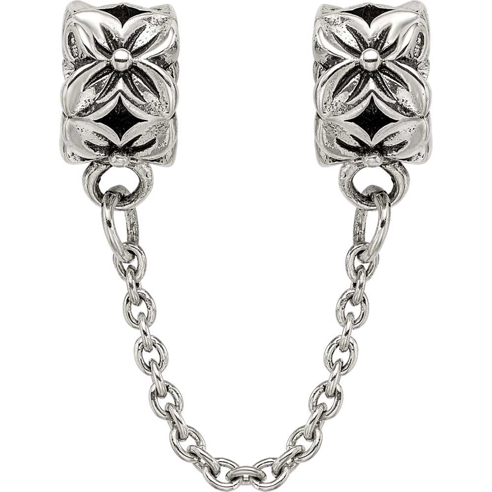 Sterlingsilber Reflections Security Kette Blumen Perle