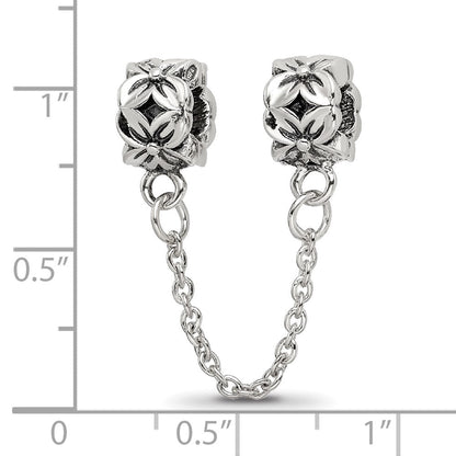 Sterlingsilber Reflections Security Kette Blumen Perle