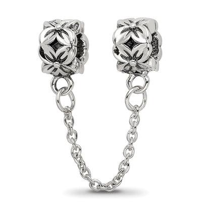 Sterlingsilber Reflections Security Kette Blumen Perle