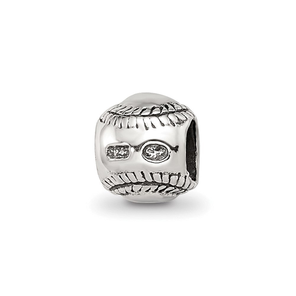Sterlingsilber Reflections Kinder Softball Perle