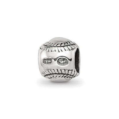 Sterlingsilber Reflections Kinder Softball Perle