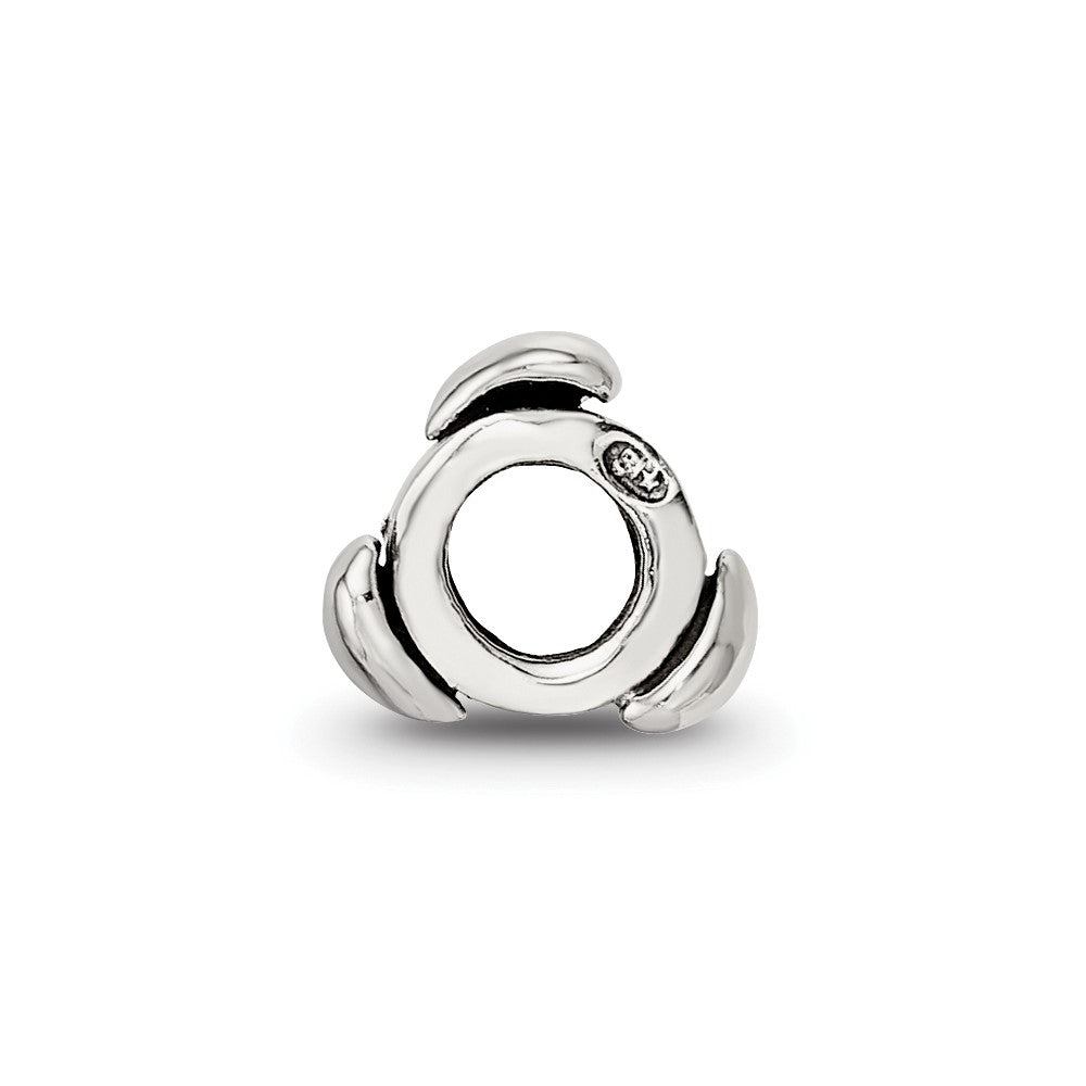 Sterlingsilber Reflections Kinder Herzen Perle