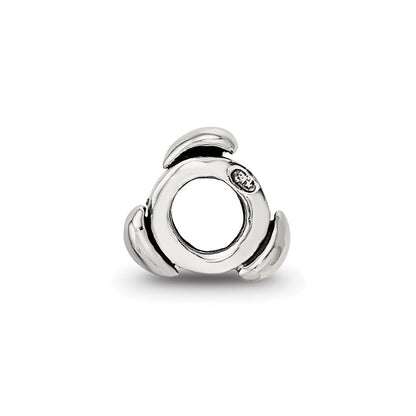 Sterlingsilber Reflections Kinder Herzen Perle