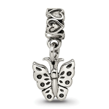 Sterlingsilber Kinder Kollektion Schmetterling Hängend Reflections Perle