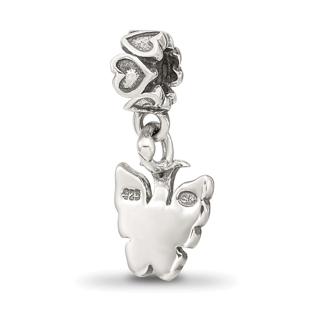 Sterlingsilber Kinder Kollektion Schmetterling Hängend Reflections Perle