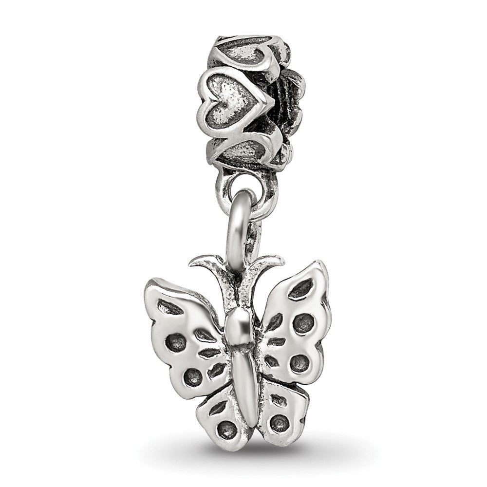 Sterlingsilber Kinder Kollektion Schmetterling Hängend Reflections Perle