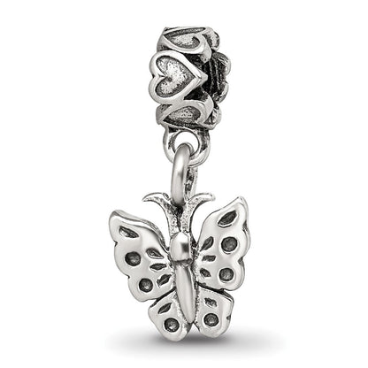 Sterlingsilber Kinder Kollektion Schmetterling Hängend Reflections Perle