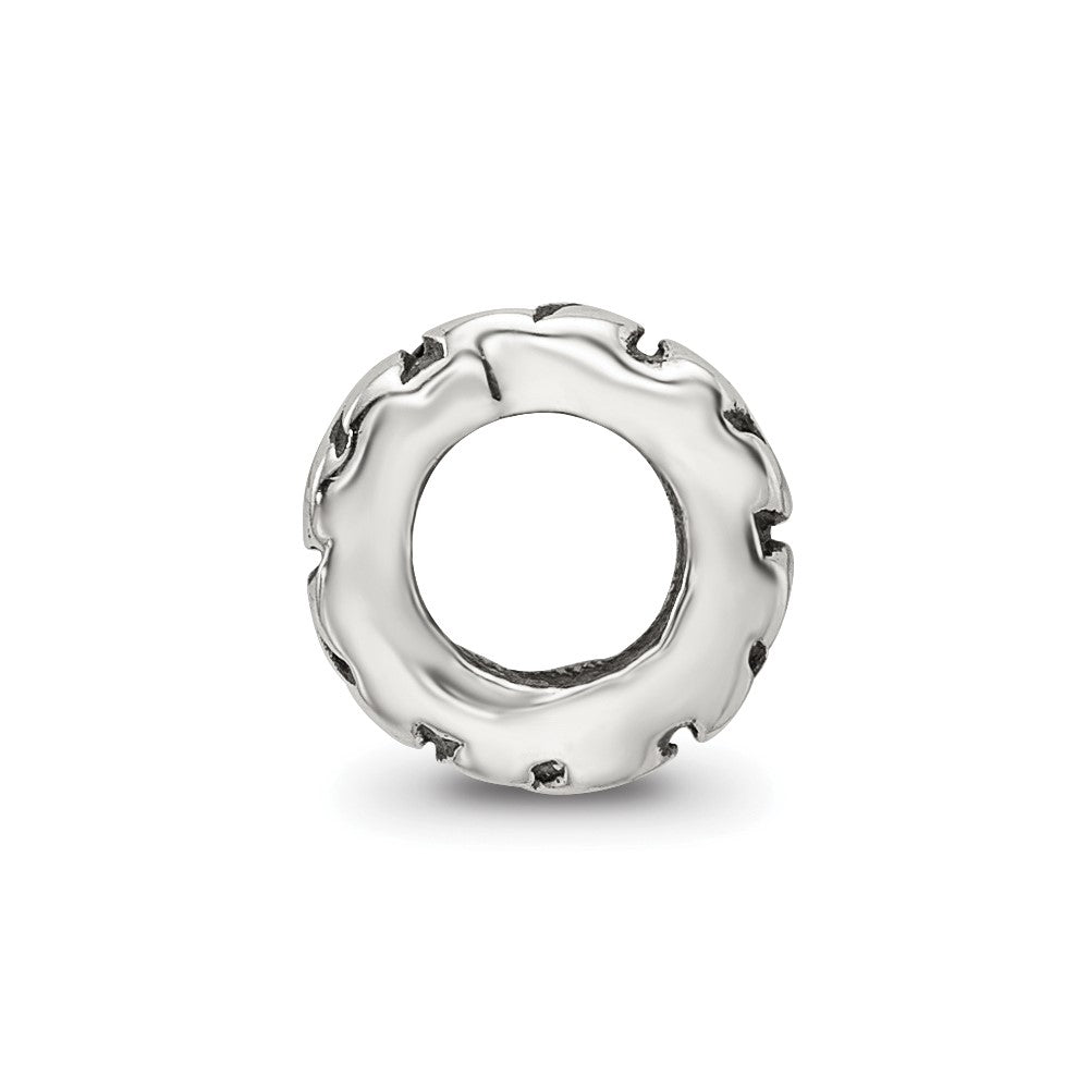 Sterlingsilber Reflections Wirbel Spacer Perle