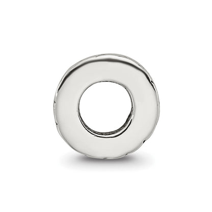 Sterlingsilber Reflections Notched Spacer Perle