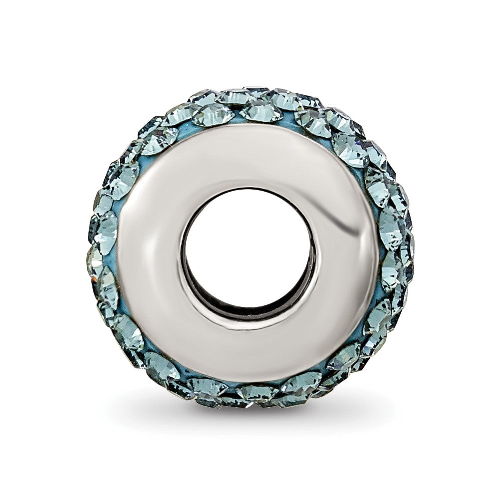 Sterlingsilber Reflections December Full Blau Preciosa Kristall Perle