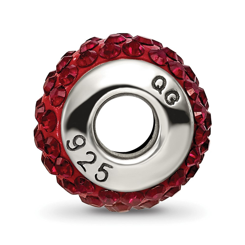 Sterlingsilber Reflections January Full Rot Preciosa Kristall Perle