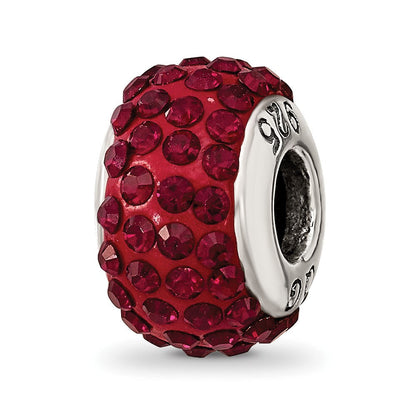 Sterlingsilber Reflections January Full Rot Preciosa Kristall Perle