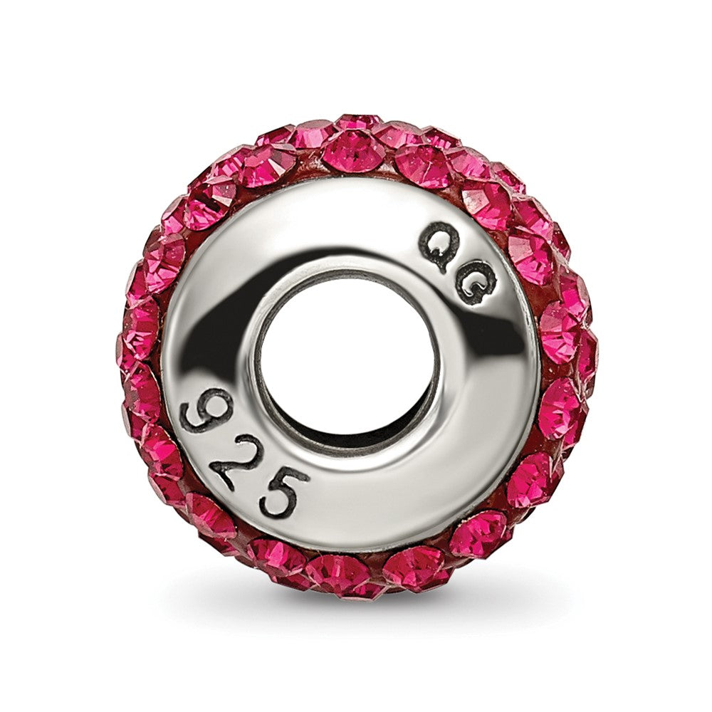 Sterlingsilber Reflections July Full Rot Preciosa Kristall Perle