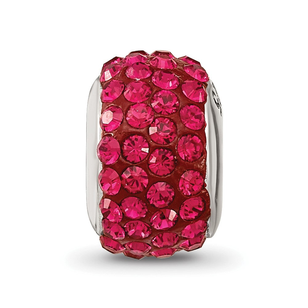 Sterlingsilber Reflections July Full Rot Preciosa Kristall Perle