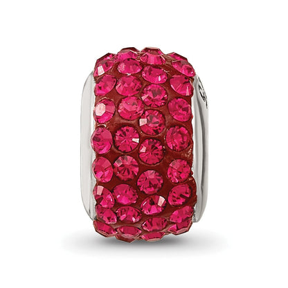 Sterlingsilber Reflections July Full Rot Preciosa Kristall Perle