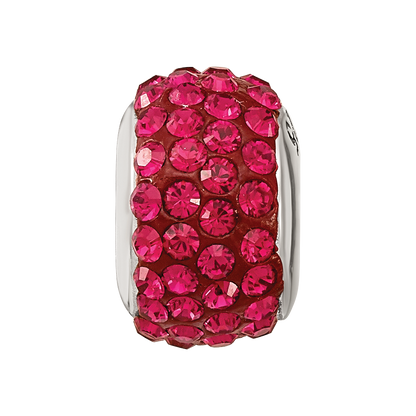 Sterlingsilber Reflections July Full Rot Preciosa Kristall Perle