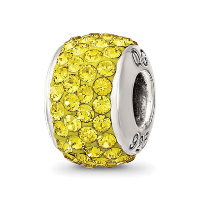 Sterlingsilber Reflections November Full Gelb Preciosa Kristall Perle