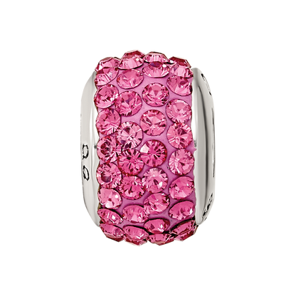 Sterlingsilber Reflections October Full Rosa Preciosa Kristall Perle