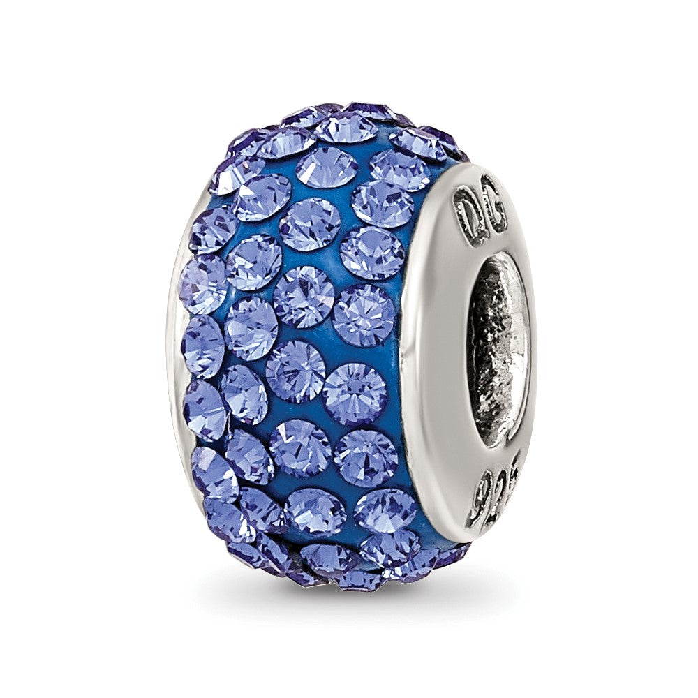 Sterlingsilber Reflections September Full Blau Preciosa Kristall Perle