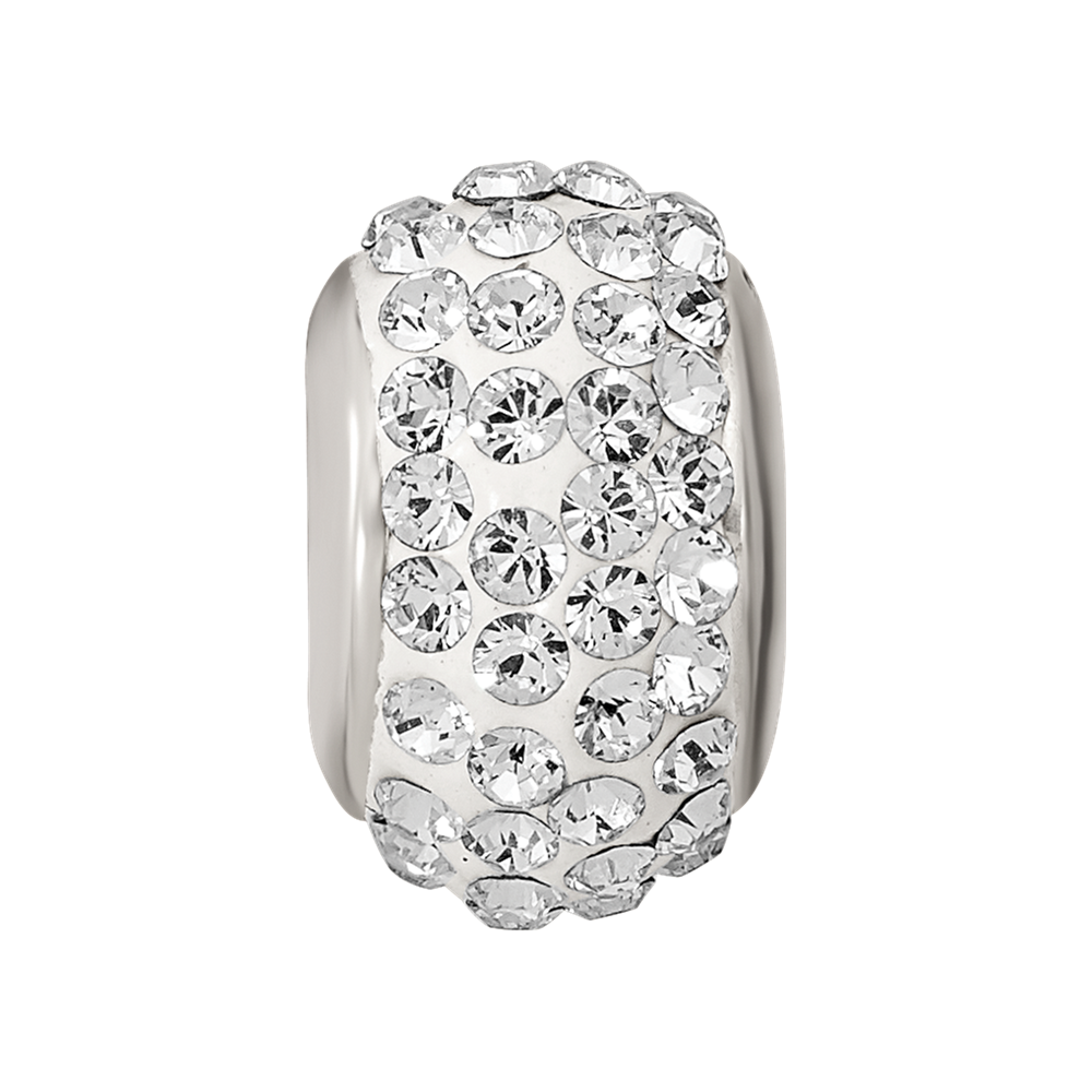 Sterlingsilber Reflections April Full Preciosa Kristall Perle