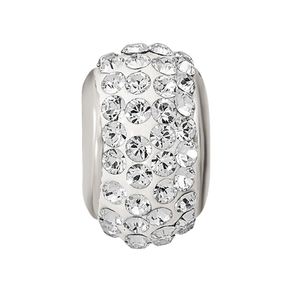Sterlingsilber Reflections April Full Preciosa Kristall Perle