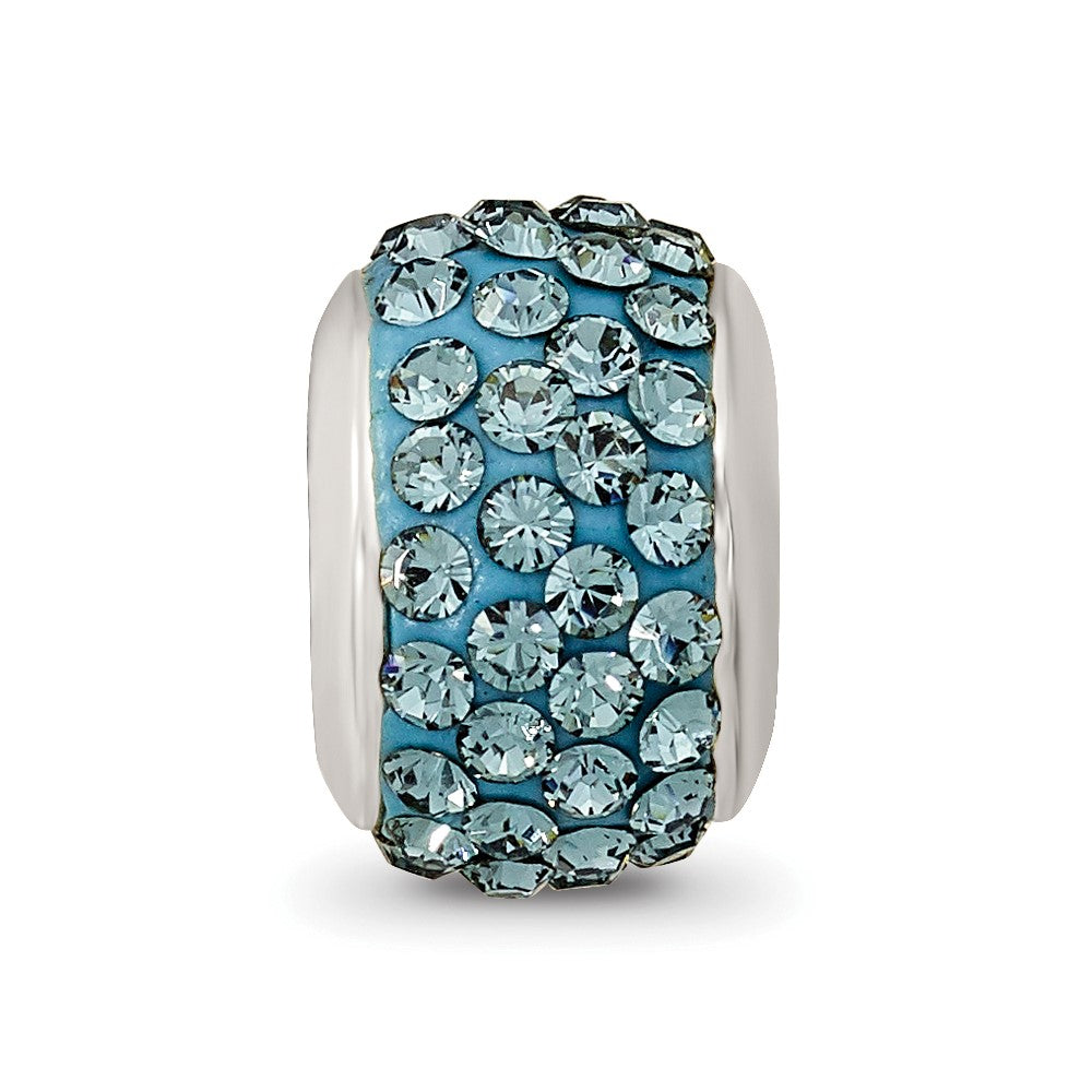 Sterlingsilber Reflections December Full Blau Preciosa Kristall Perle