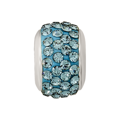 Sterlingsilber Reflections December Full Blau Preciosa Kristall Perle