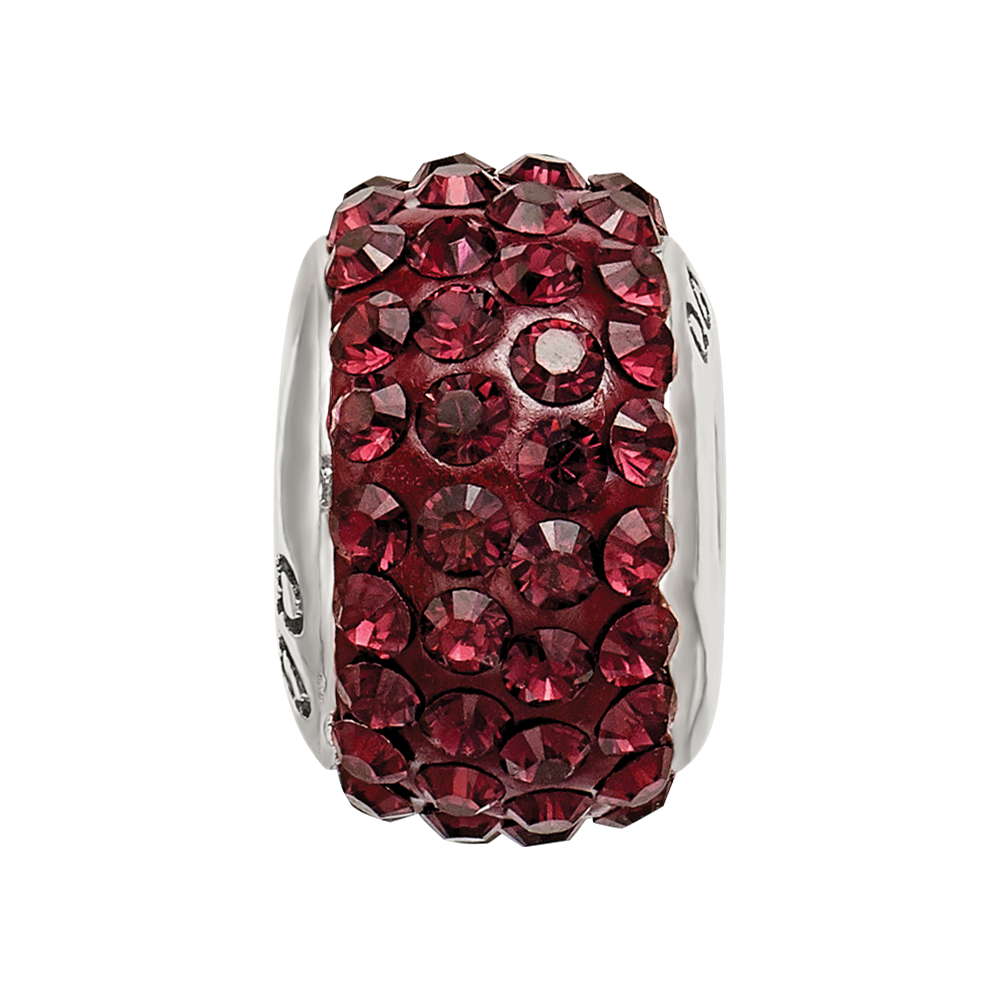 Sterlingsilber Reflections June Full Rot Preciosa Kristall Perle