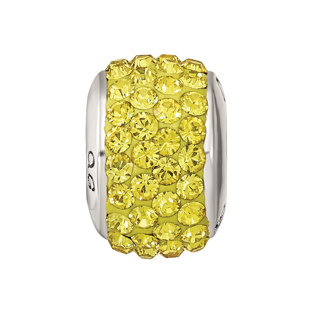 Sterlingsilber Reflections November Full Gelb Preciosa Kristall Perle