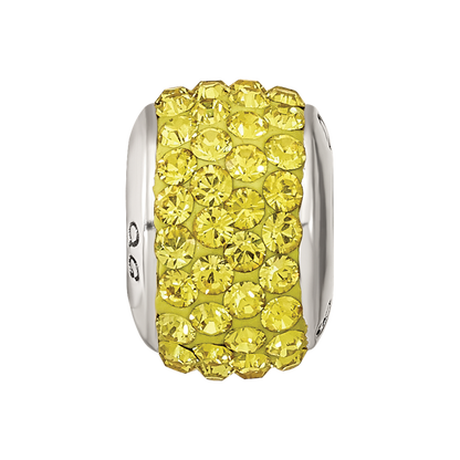 Sterlingsilber Reflections November Full Gelb Preciosa Kristall Perle