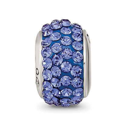 Sterlingsilber Reflections September Full Blau Preciosa Kristall Perle