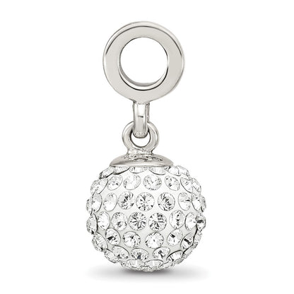 Sterlingsilber Reflections April Preciosa Kristall Kugel Hängend Perle