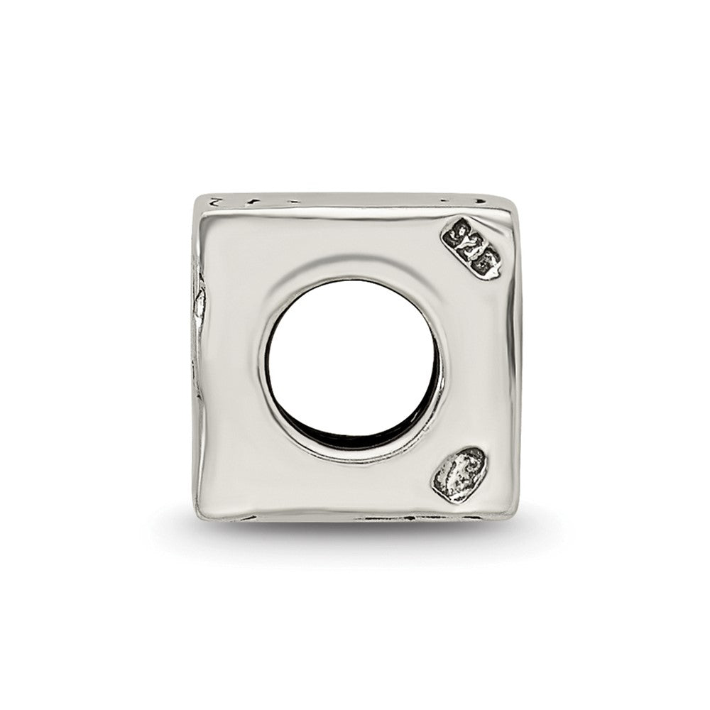 Sterlingsilber Reflections Keltisch Block Perle