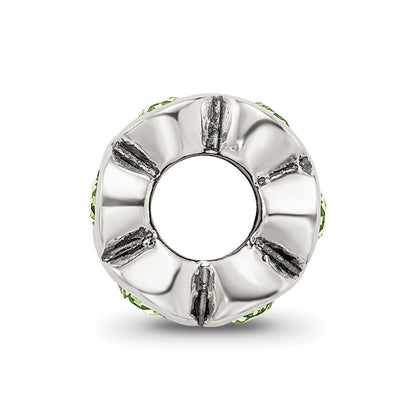 Sterlingsilber Reflections August Preciosa Kristall Geburtsstein Perle