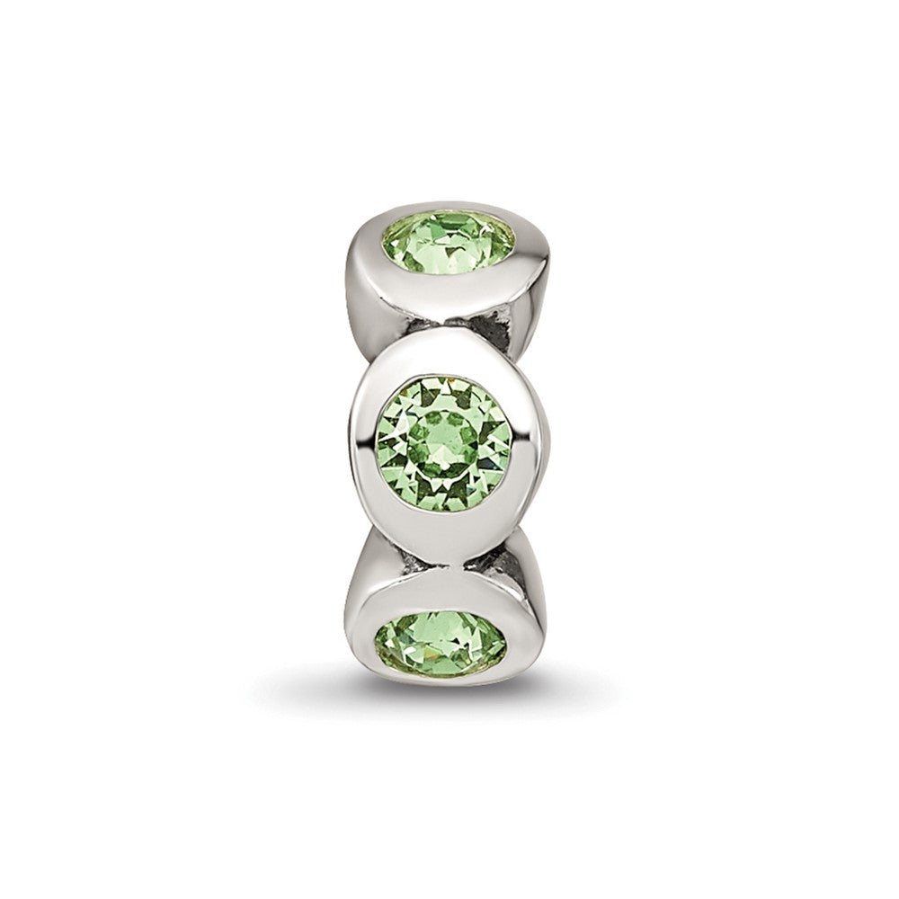 Sterlingsilber Reflections August Preciosa Kristall Geburtsstein Perle