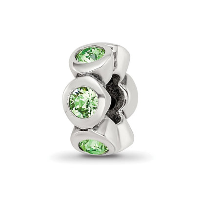 Sterlingsilber Reflections August Preciosa Kristall Geburtsstein Perle
