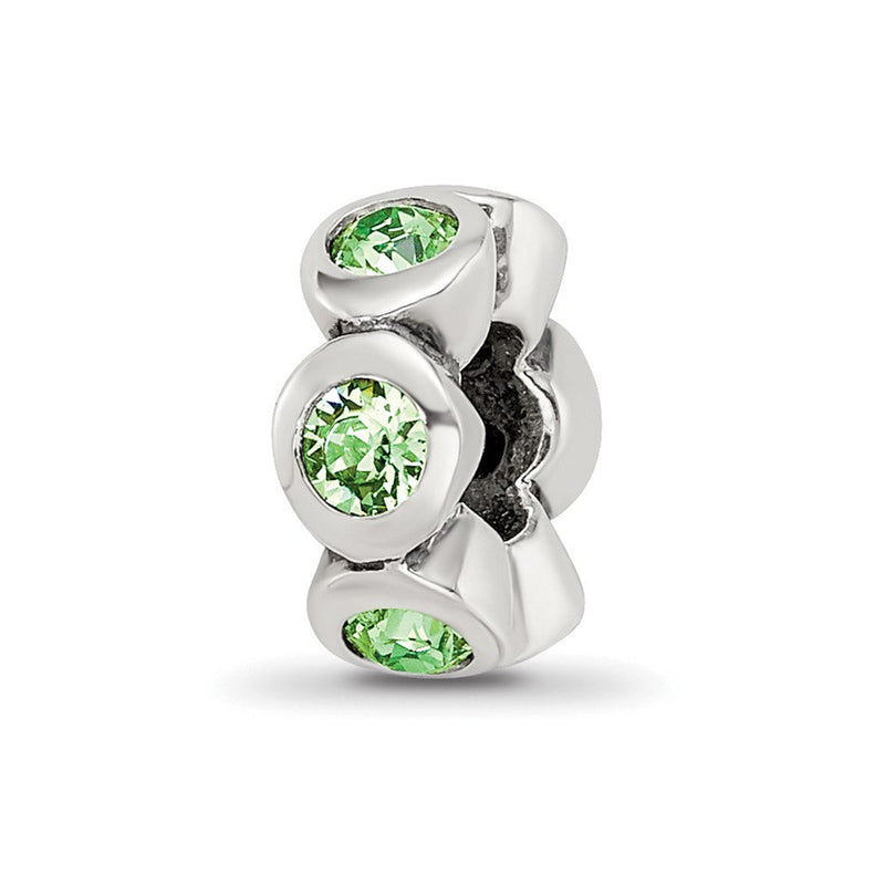 Sterlingsilber Reflections August Preciosa Kristall Geburtsstein Perle